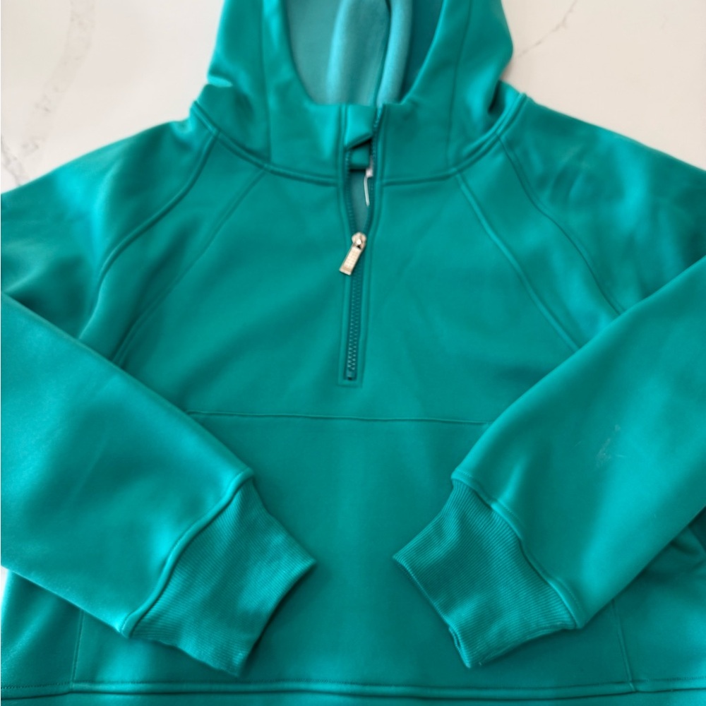 Laslulu Vibrant Teal Zip-Up Jacket